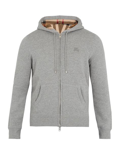 burberry hoodie men grey.